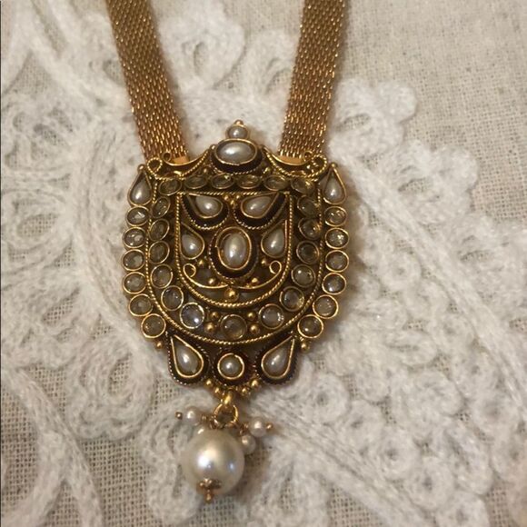 🚨Handcrafted India Jewelry Set - Picture 2 of 7